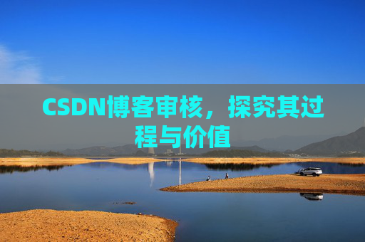 CSDN博客审核，探究其过程与价值